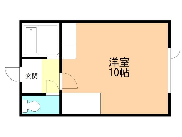 クリーンコーポ藍の間取り