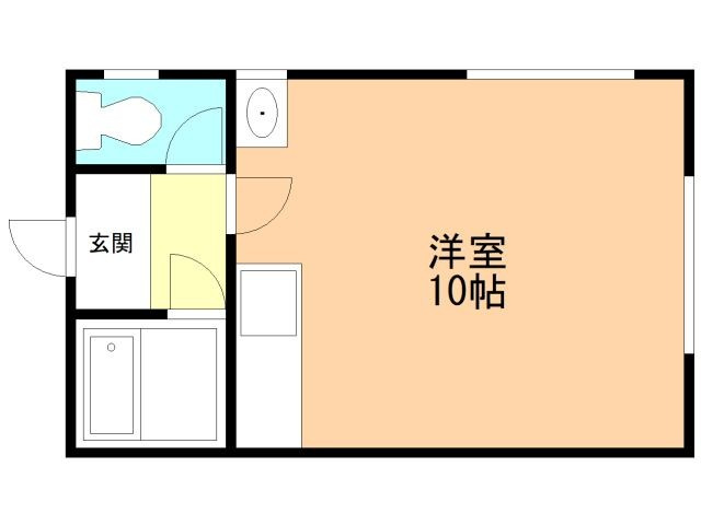 クリーンコーポ藍の間取り