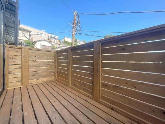 大岡３丁目戸建のバルコニー