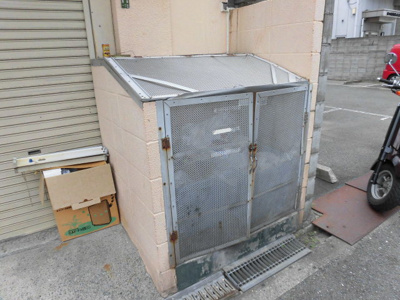 【その他共用部分】 | SENSE東淀川 | 敷地内ゴミ置き場も設置されています