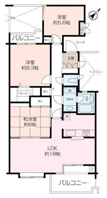 【サザンヒルズ竹山11番館】の画像