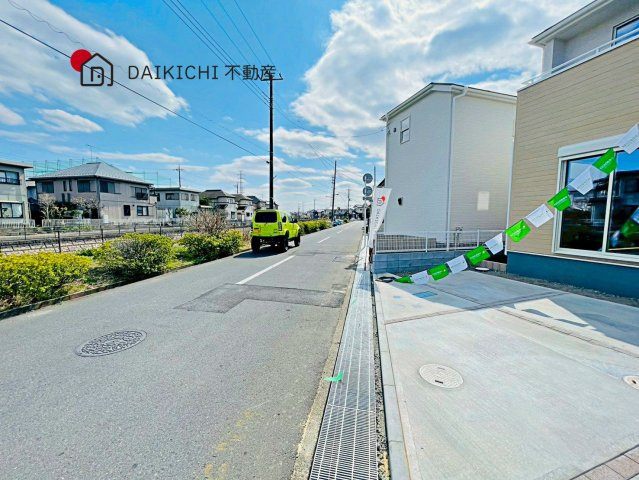 【前面道路含む現地写真】 | 久喜栗原第2　Livele Garden.S　新築戸建　全9棟　2号棟