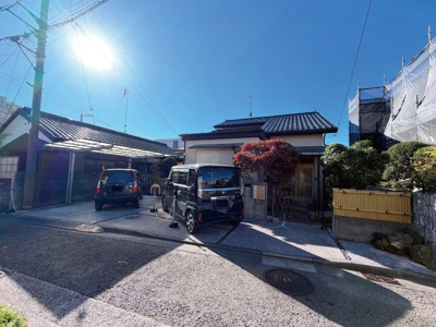 【外観】 | 瀬谷区本郷2丁目中古戸建【瀬谷駅北口徒歩18分/敷地面積約55坪/純和風の古民家的なお住まい/】 | 敷地面積にセットバック部分も含まれております。