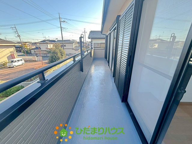 宮代町宮代台3丁目　中古一戸建てのバルコニー