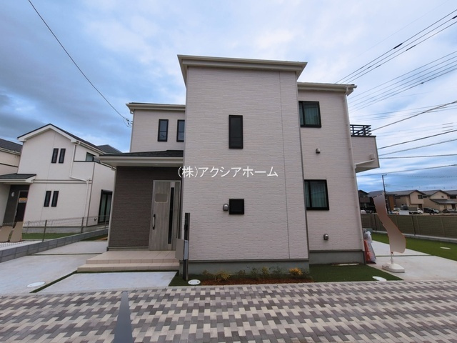 所沢市北原町・全5棟　新築一戸建　D号棟　の前面道路含む現地写真|現地写真　2025年12月15日撮影