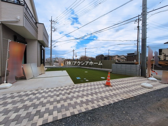 所沢市北原町・全5棟　新築一戸建　D号棟　の外観|現地写真　2025年12月15日撮影