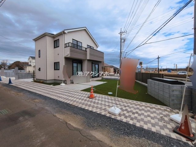 所沢市北原町・全5棟　新築一戸建　D号棟　の外観|現地写真　2025年12月15日撮影