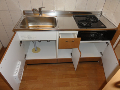 【収納】 | ストリームハイツ・ユアサ | キッチン収納下部