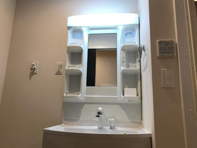 【洗面所】 | クオリア参番館 | 洗髪洗面化粧台