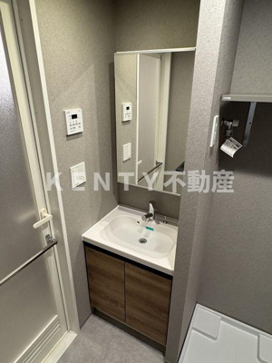 【洗面所】 | レガリス蒲田 | 脱衣スペースもあります