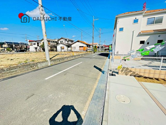 【前面道路含む現地写真】 | 久喜栗原第2　Livele Garden.S　新築戸建　全9棟　4号棟