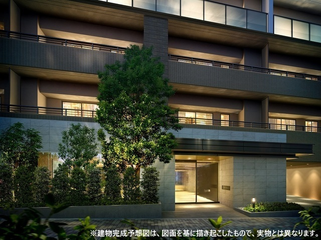 ザ・パークハウス亀戸九丁目のエントランス