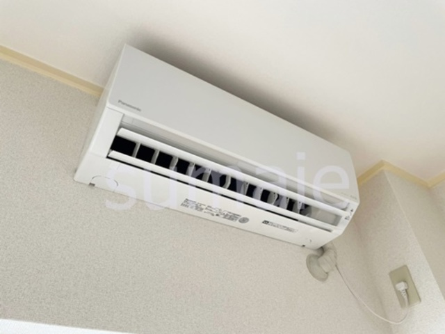 渋谷コート３号棟の設備|エアコン付きです。