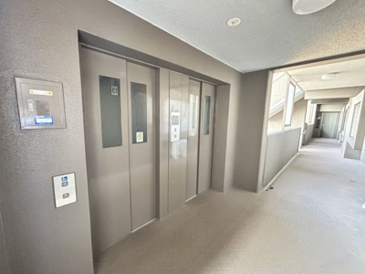 【その他共用部分】 | コアマンション山上倶楽部 | エレベーターは2基設置されております！