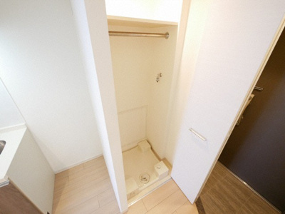 【設備】 | クオーレ靭公園 | 洗濯機置き場です