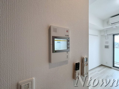 【セキュリティ】 | エステムコート名古屋千種グレイス | モニター付きインターホンです