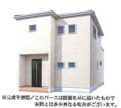 【外観パース】 | 久喜栗原第2　Livele Garden.S　新築戸建　全9棟　5号棟 | 5号棟