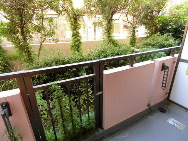 ライオンズマンション上石神井第３のバルコニー