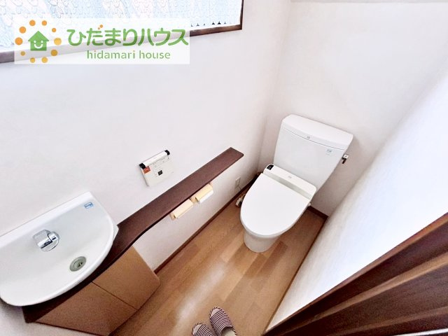 【トイレ】 | 取手市中原町　中古戸建 | 手洗い場付♪
