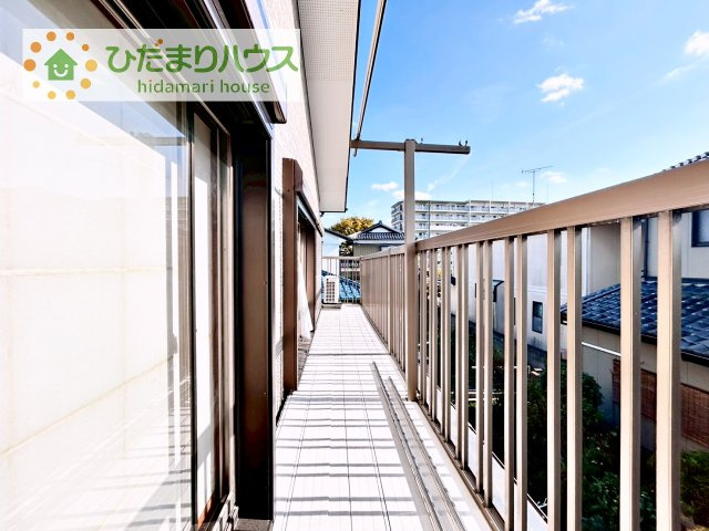 【バルコニー】 | 取手市中原町　中古戸建 | バルコニーもリフォーム歴有で安心！
