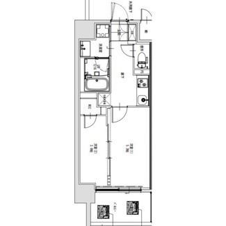 【間取り】 | S-RESIDENCE烏森aureate(オリート)