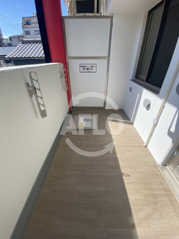 エステムコート大阪・弁天町のバルコニー|エステムコート大阪・弁天町　バルコニー