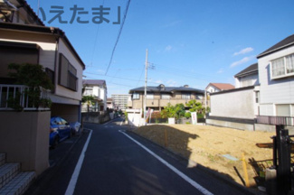 【前面道路含む現地写真】 | 【仲介手数料無料！！】多摩市諏訪1丁目　建築条件無し売地　4980万円