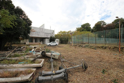 【庭】 | 大津市北比良957-13　保養所 | 敷地東側