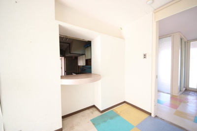 【その他】 | 大津市北比良957-13　保養所 | 一階大ホールとキッチンはカウンターでつながっています
