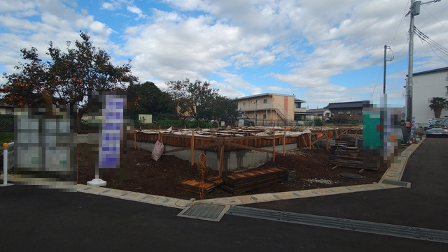 【前面道路含む現地写真】 | 我孫子市中峠第19　新築戸建　3号棟