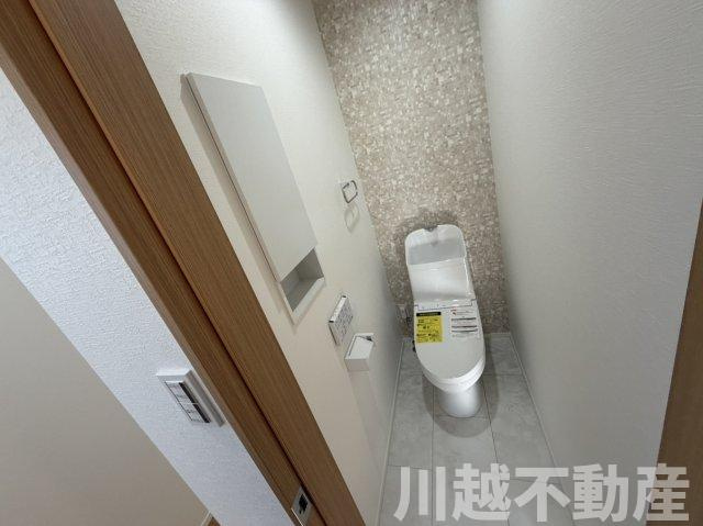 カースペース2台分　上福岡駅徒歩17分のトイレ|経験豊富なスタッフがわかりやすくご案内いたします