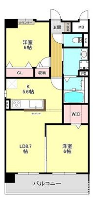 (仮称)港区当知オーナールーム付マンションの間取り
