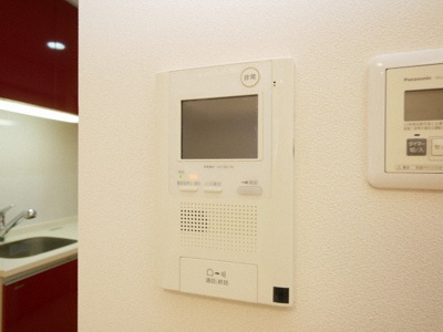 【セキュリティ】 | 樹樹ガーデン・アネックス | モニター付きインターホンです