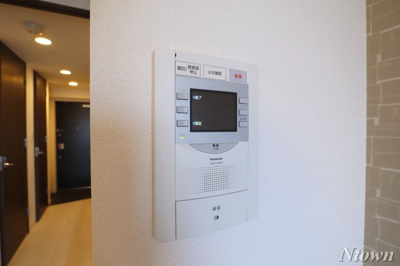 【セキュリティ】 | プレサンス大須観音駅前 | モニター付きインターホンです