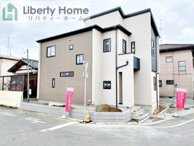 龍ケ崎市姫宮町　新築戸建の完成予想図