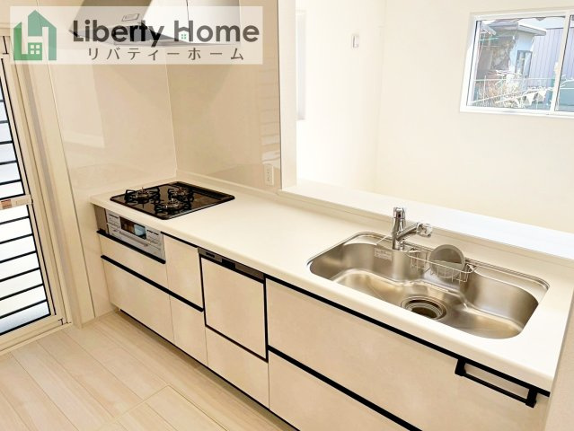 龍ケ崎市姫宮町　新築戸建の庭