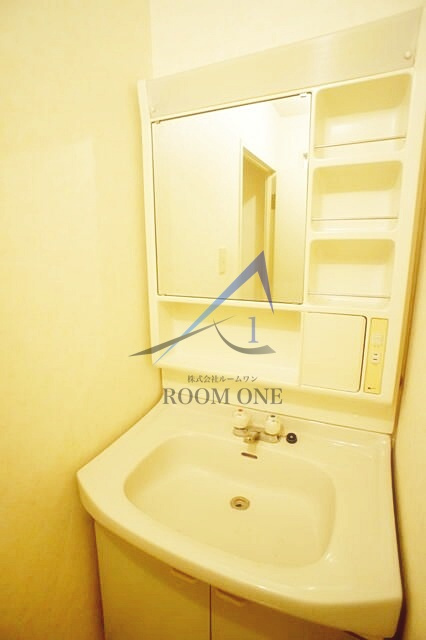 ヒルトップ小石川の洗面所|独立洗面台です。