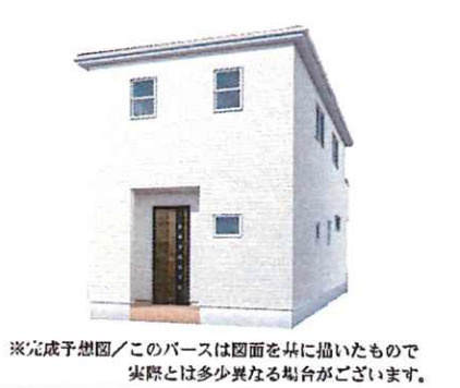 【外観パース】 | 久喜栗原第2　Livele Garden.S　新築戸建　全9棟　9号棟 | 9号棟