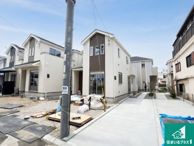 明石市二見町東二見　新築一戸建ての外観|安心の10年保証！外観を美しく保ち、雨水で汚れを落とします！気になることがありましたら、お気軽にお問い合わせください！