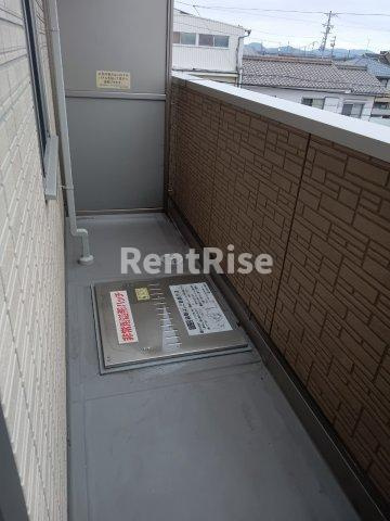 リバーパーク Ｓのバルコニー