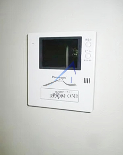 田端公園アパートメンツのセキュリティ|モニター付きインターホンです。