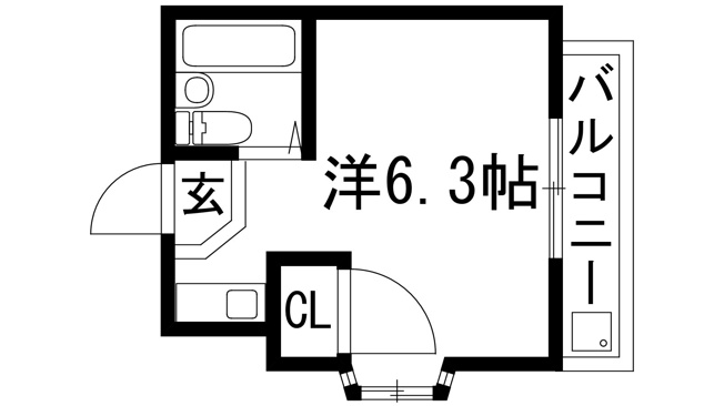 【間取り】 | マンションミネット3号館
