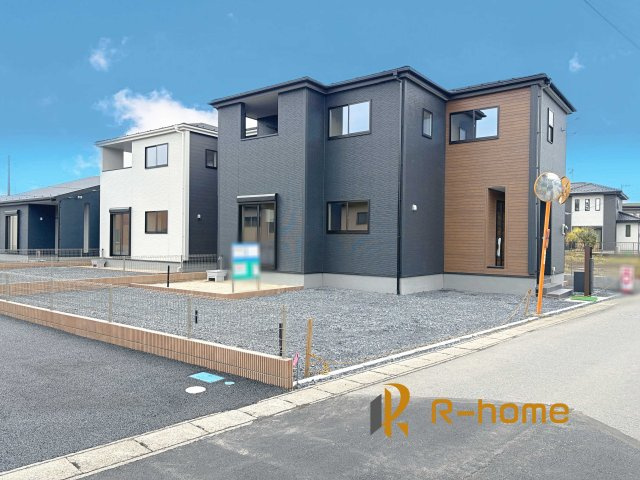 第1常総市相野谷町　新築戸建て　3号棟の駐車場|4台駐車できるカースペース！