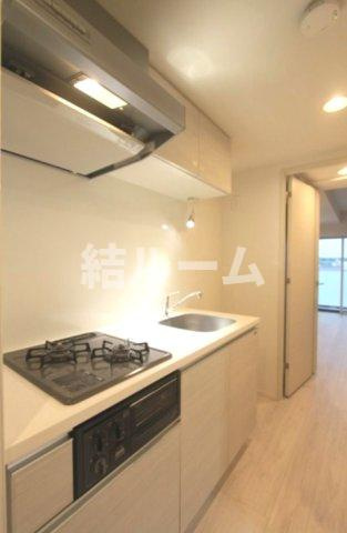 板橋区高島平９丁目の賃貸マンションのキッチン