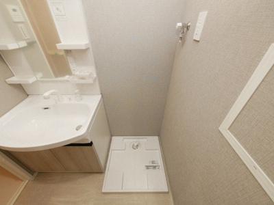 【設備】 | HORIZON UMEDA NORTH | 洗濯機置き場です