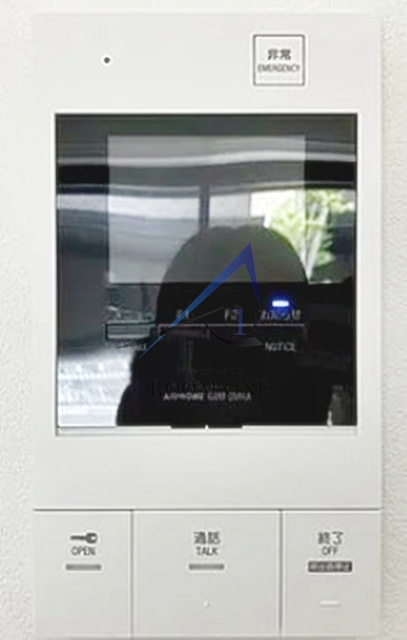 エルファーロ代々木上原Ⅳの設備|モニター付きインターホンです。