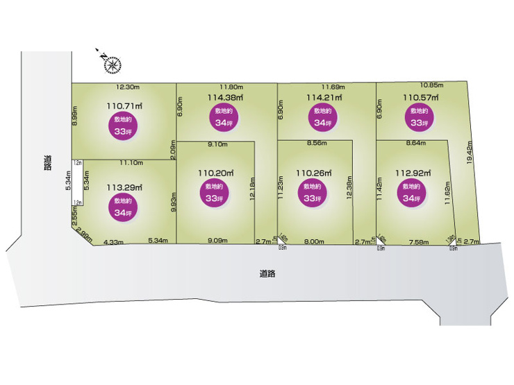 【全体区画図】