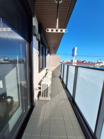 (シニア限定)ヘーベルVillage春日のバルコニー