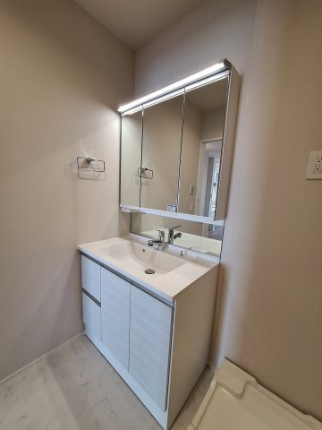 (シニア限定)ヘーベルVillage春日の洗面所