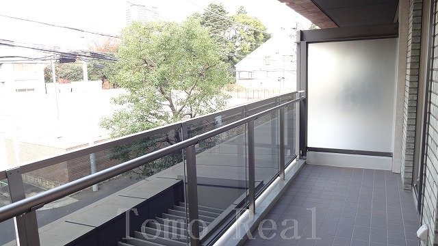 麻布第一マンションズのバルコニー